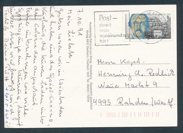 Niederwalddenkmal in Rüdesheim a. Rhein